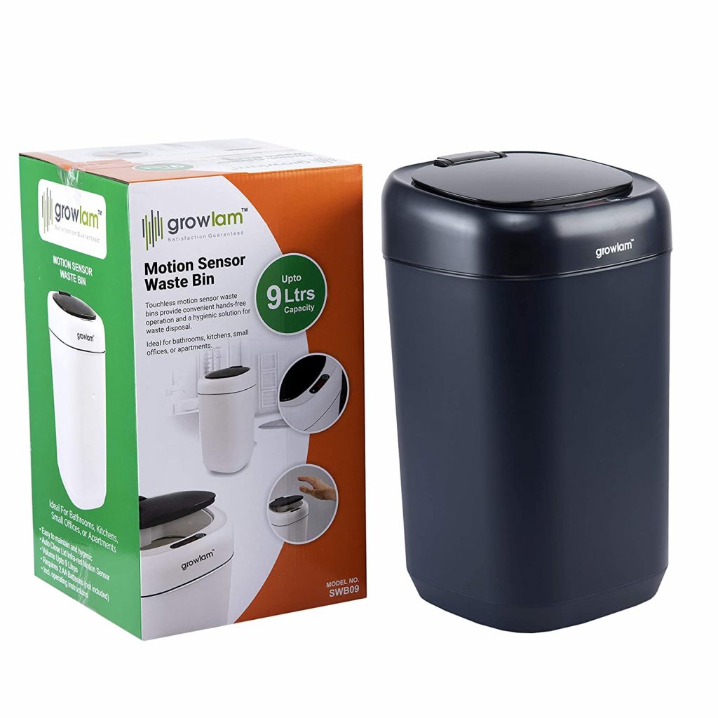 GROWLAM Motion Sensor Waste Bin DigDeco