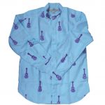 Shirt Blue Guitar Boy