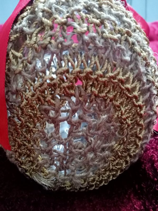 Golden & Jute rope Lamp